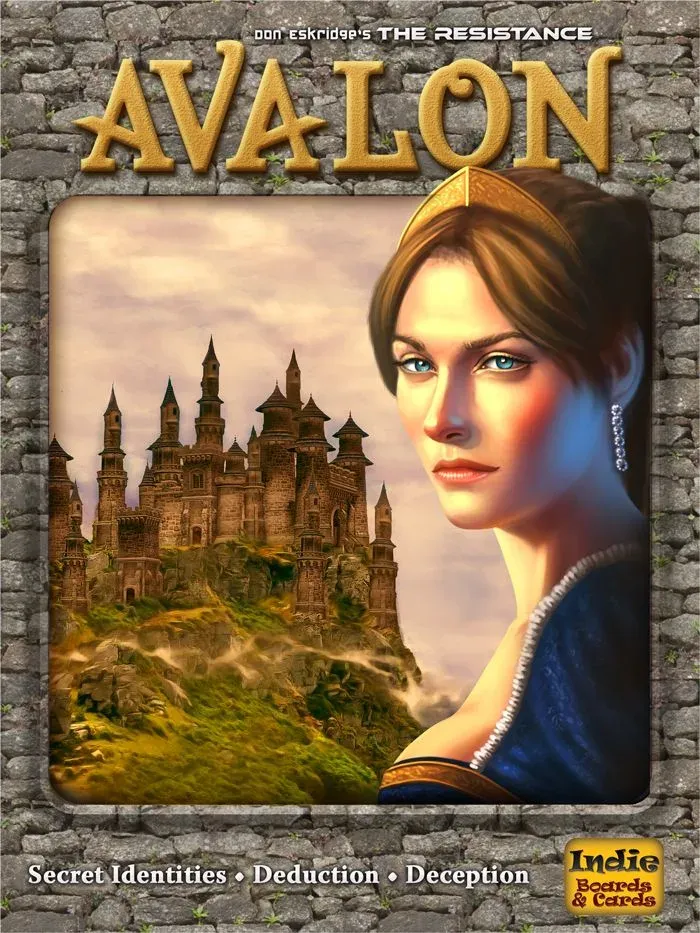 Okładka gry Avalon: rycerze króla Artura