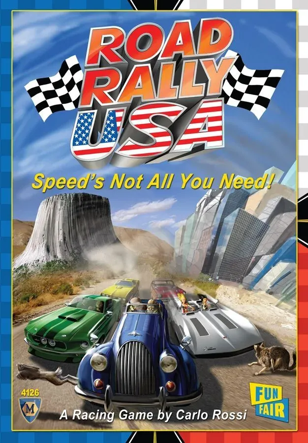 Okładka gry Road Rally USA