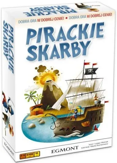 Okładka gry Pirackie skarby