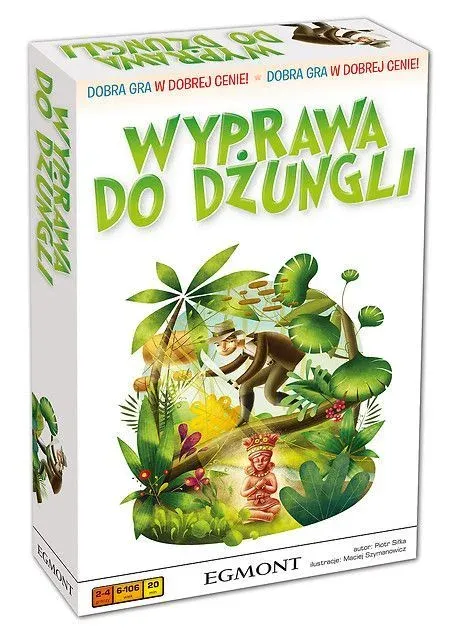 Okładka gry Wyprawa do dżungli