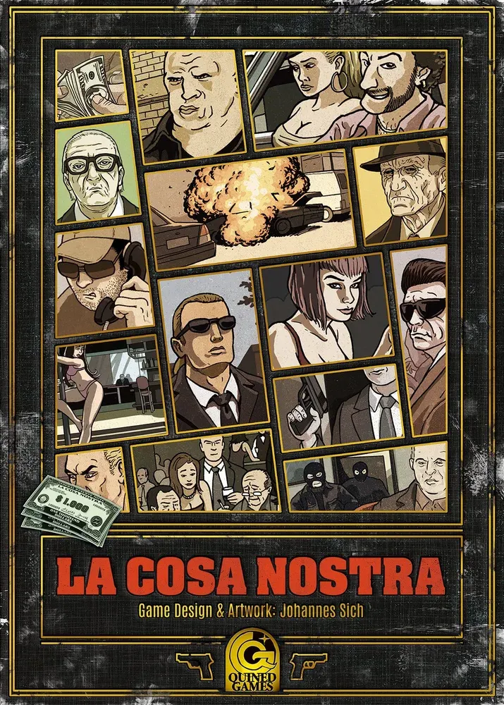 Okładka gry La Cosa Nostra