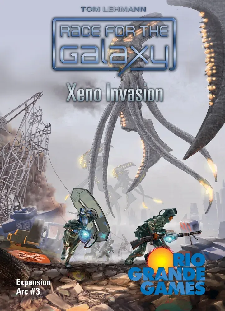 Okładka gry Race for the Galaxy: Xeno Invasion