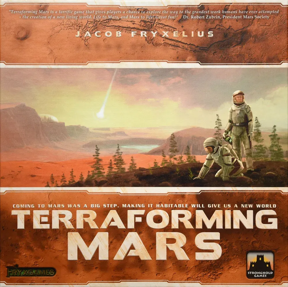 Okładka gry Terraformacja Marsa