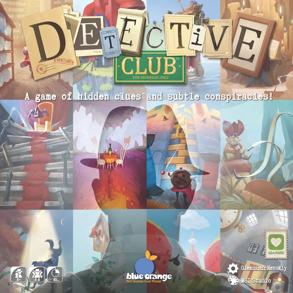 Okładka gry Klub Detektywów