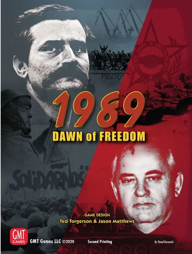 Okładka gry 1989 Jesień Narodów