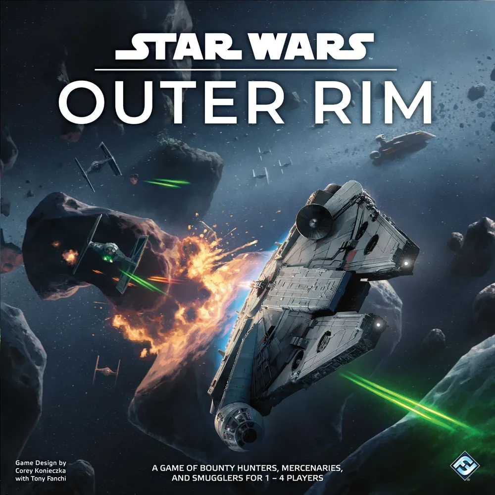 Okładka gry STAR WARS: Zewnętrzne Rubieże