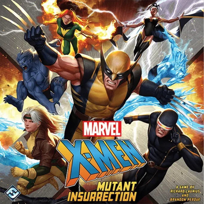 Okładka gry X-Men: Bunt Mutantów