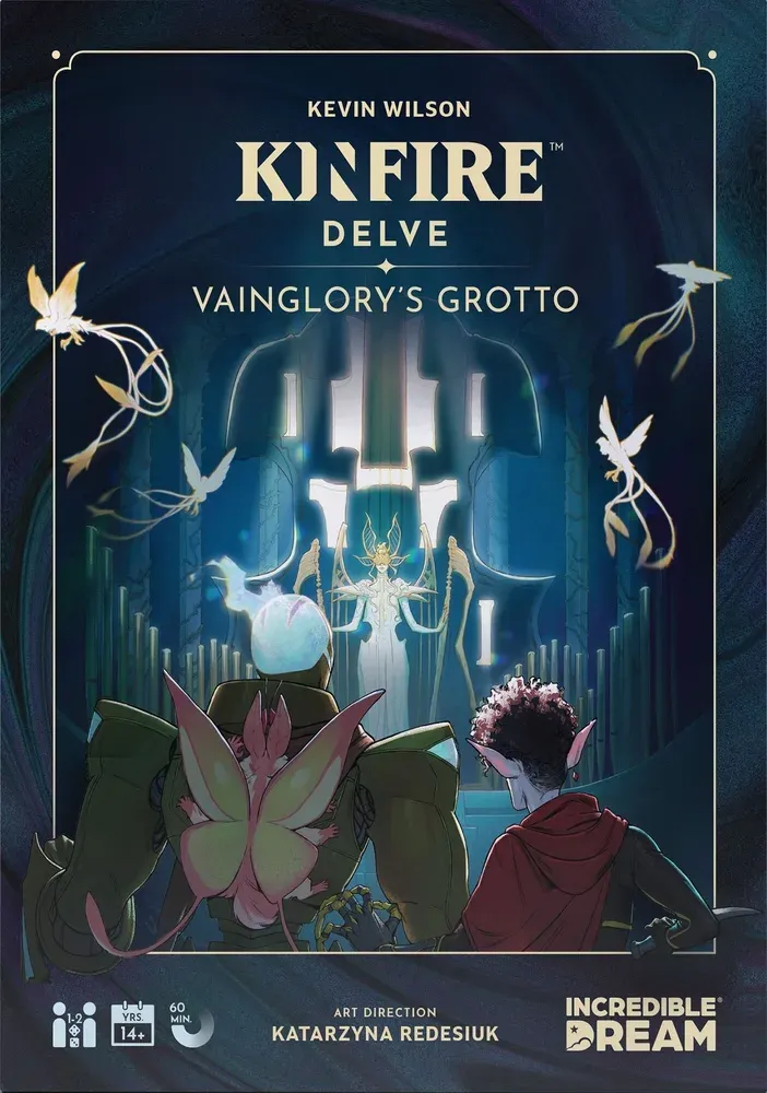 Okładka gry Kinfire Delve: Grota próżności