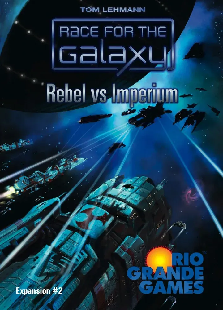 Okładka gry Race for the Galaxy: Rebel vs Imperium